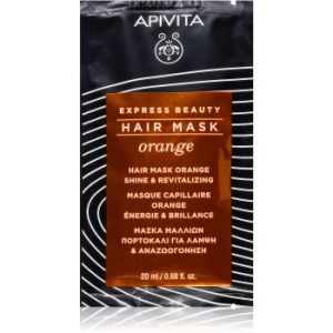 Apivita Express Beauty Orange Mască de păr cu efect revitalizant
