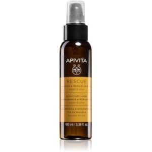 Apivita Holistic Hair Care Argan Oil & Olive Ulei de păr hidratant și hrănitor cu ulei de argan