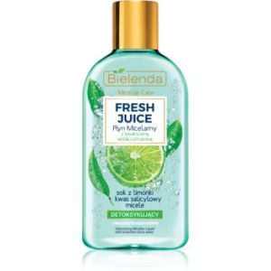 Bielenda Fresh Juice Lime apă micelară pentru piele mixtă și sensibilă