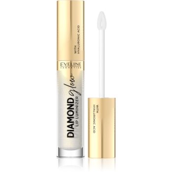 Eveline Cosmetics Diamond Glow Luciu de Buze sclipitor cu acid hialuronic Eveline Cosmetics Diamond Glow Luciu de Buze sclipitor cu acid hialuronic