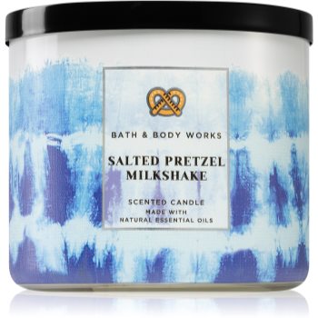 Bath & Body Works Salted Pretzel Milkshake lumânare parfumată Bath & Body Works Salted Pretzel Milkshake lumânare parfumată