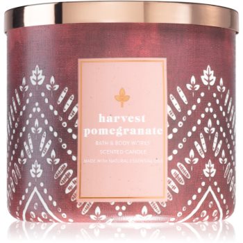 Bath & Body Works Harvest Pomegranate lumânare parfumată cu uleiuri esentiale Bath & Body Works Harvest Pomegranate lumânare parfumată cu uleiuri esentiale