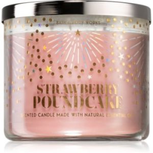Bath & Body Works Strawberry Pound Cake lumânare parfumată