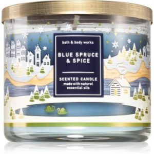 Bath & Body Works Blue Spruce & Spice lumânare parfumată
