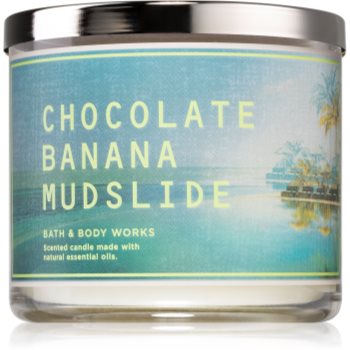 Bath & Body Works Chocolate Banana Mudslide lumânare parfumată Bath & Body Works Chocolate Banana Mudslide lumânare parfumată