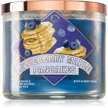Bath & Body Works Blueberry Maple Pancakes lumânare parfumată II. Bath & Body Works Blueberry Maple Pancakes lumânare parfumată II.