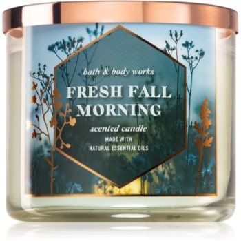 Bath & Body Works Fresh Fall Morning lumânare parfumată II. Bath & Body Works Fresh Fall Morning lumânare parfumată II.