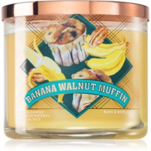 Bath & Body Works Banana Walnut Muffin lumânare parfumată I.