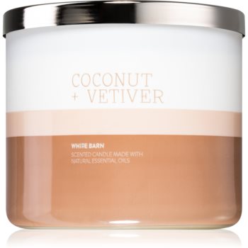 Bath & Body Works Coconut + Vetiver lumânare parfumată Bath & Body Works Coconut + Vetiver lumânare parfumată