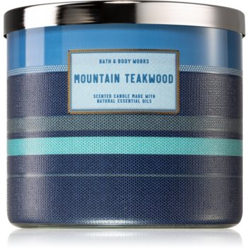 Bath & Body Works Mountain Teakwood lumânare parfumată I. Bath & Body Works Mountain Teakwood lumânare parfumată I.