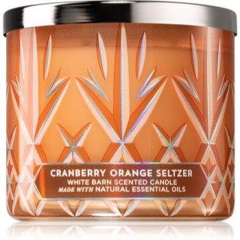 Bath & Body Works Cranberry Orange Seltzer lumânare parfumată Bath & Body Works Cranberry Orange Seltzer lumânare parfumată