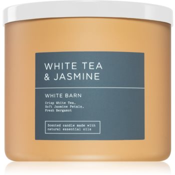 Bath & Body Works White Tea & Jasmine lumânare parfumată Bath & Body Works White Tea & Jasmine lumânare parfumată