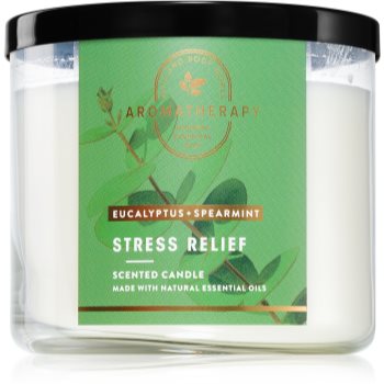 Bath & Body Works Eucalyptus Spearmint lumânare parfumată Stress Relief Bath & Body Works Eucalyptus Spearmint lumânare parfumată Stress Relief