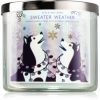 Bath & Body Works Sweater Weather lumânare parfumată V.