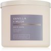 Bath & Body Works Vanilla + Musk lumânare parfumată