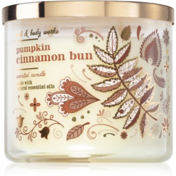 Bath & Body Works Pumpkin Cinnamon Bun lumânare parfumată Bath & Body Works Pumpkin Cinnamon Bun lumânare parfumată