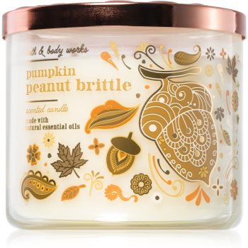 Bath & Body Works Pumpkin Peanut Brittle lumânare parfumată Bath & Body Works Pumpkin Peanut Brittle lumânare parfumată