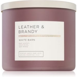 Bath & Body Works Leather & Brandy lumânare parfumată