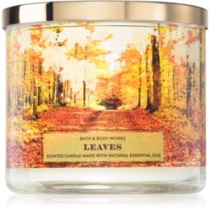 Bath & Body Works Leaves lumânare parfumată VI.
