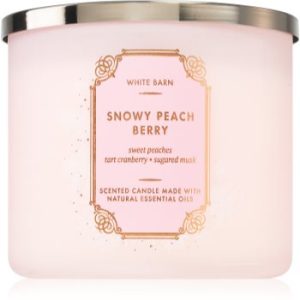 Bath & Body Works Snowy Peach Berry lumânare parfumată