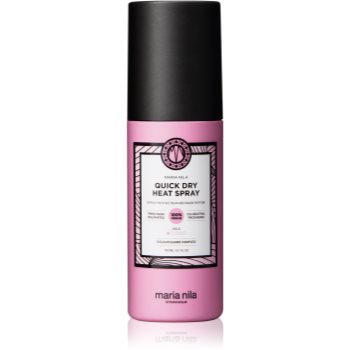 Maria Nila Style & Finish Quick Dry Heat Spray spray cu protecție termică, pentru aranjarea cu placa și cu ondulatorul Maria Nila Style & Finish Quick Dry Heat Spray spray cu protecție termică, pentru aranjarea cu placa și cu ondulatorul