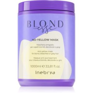 Inebrya BLONDesse No-Yellow Mask Masca de par neutralizeaza tonurile de galben