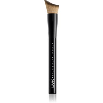 NYX Professional Makeup Total Control Foundation Brush pensula pentru machiaj NYX Professional Makeup Total Control Foundation Brush pensula pentru machiaj