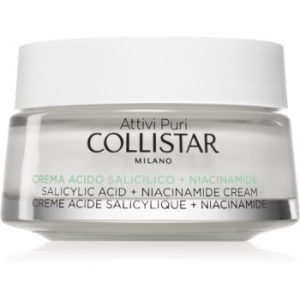 Collistar Attivi Puri Salicylic Acid + Niacinamide crema calmanta cu acid salicilic