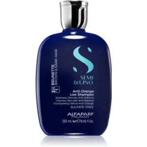 Alfaparf Milano Semi di Lino Brunette șampon nuanțator neutralizarea subtonurilor de alamă