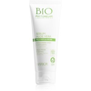 Phytorelax Laboratories Bio Sebum Aloe Vera masca de fata pentru curatare cu aloe vera