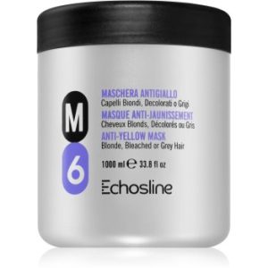 Echosline Anti-Yellow M6 Masca de par neutralizeaza tonurile de galben