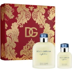 Dolce&Gabbana Light Blue Pour Homme Christmas set cadou pentru bărbați