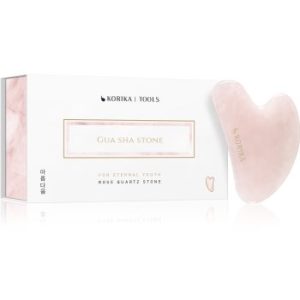 KORIKA Tools Gua Sha Rose Quartz Stone accesoriu de masaj faciale