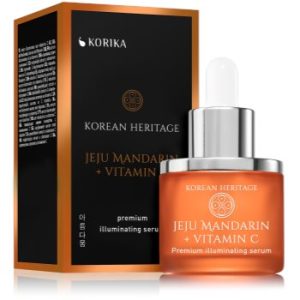 KORIKA Korean Heritage Jeju Mandarin + Vitamin C Premium Illuminating Serum ser facial (iluminator)