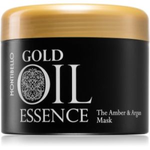 Montibello Gold Oil Amber & Argan Mask Mască de păr cu efect revitalizant