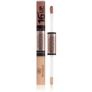 Dermacol 16H Lip Colour ruj si luciu de buze cu persistenta indelungata 2 in 1