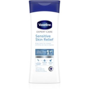 Vaseline Sensitive Skin Relief lotiune de corp hidratant pentru piele uscată și senzația de mâncărime