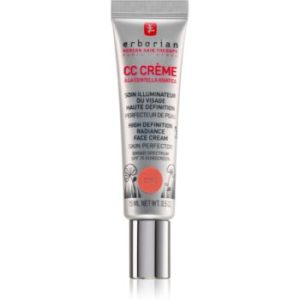 Erborian CC Crème Centella Asiatica Crema radianta pentru o piele uniformă ton SPF 25 pachet mic
