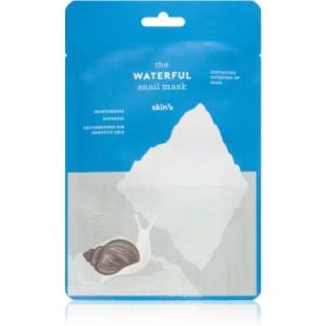 Skin79 Snail The Waterful mască textilă hidratantă extract de melc
