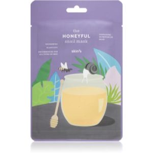 Skin79 Snail The Honeyful mască textilă nutritivă extract de melc