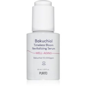 Purito Bakuchiol Timeless Bloom ser revitalizant pentru a restabili fermitatea pielii