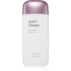 Missha All Around Safe Block Soft Finish fluid pentru uniformizare SPF 50+