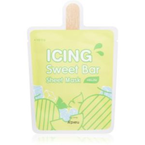 A’pieu Icing Sweet Bar Mask Melon mască textilă calmantă