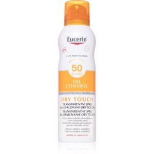 Eucerin Sun Protection spray transparent pentru bronzare SPF 50