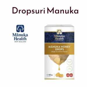 Bomboane cu miere de manuka aromă ghimbir lămâie