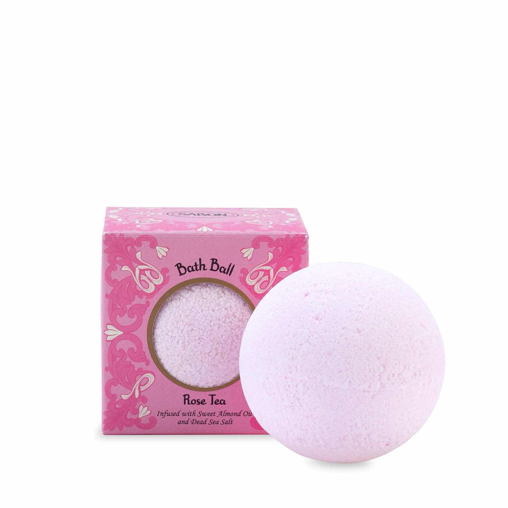 Bombă de baie Rose Tea Bombă de baie Rose Tea