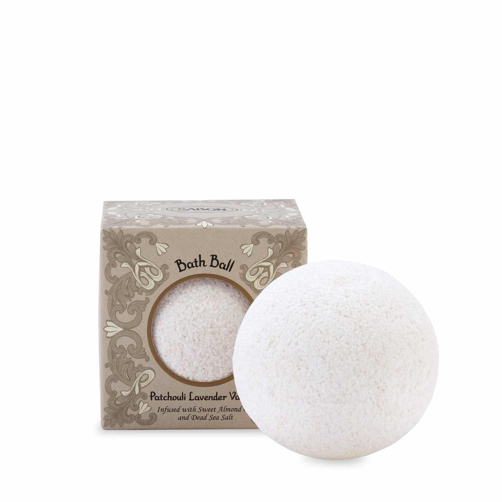 Bombă de baie Patchouli - Lavender - Vanilla Bombă de baie Patchouli - Lavender - Vanilla