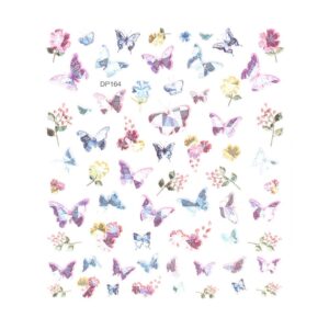 Abtibild Unghii SensoPRO Milano, Butterfly Attitude DP164