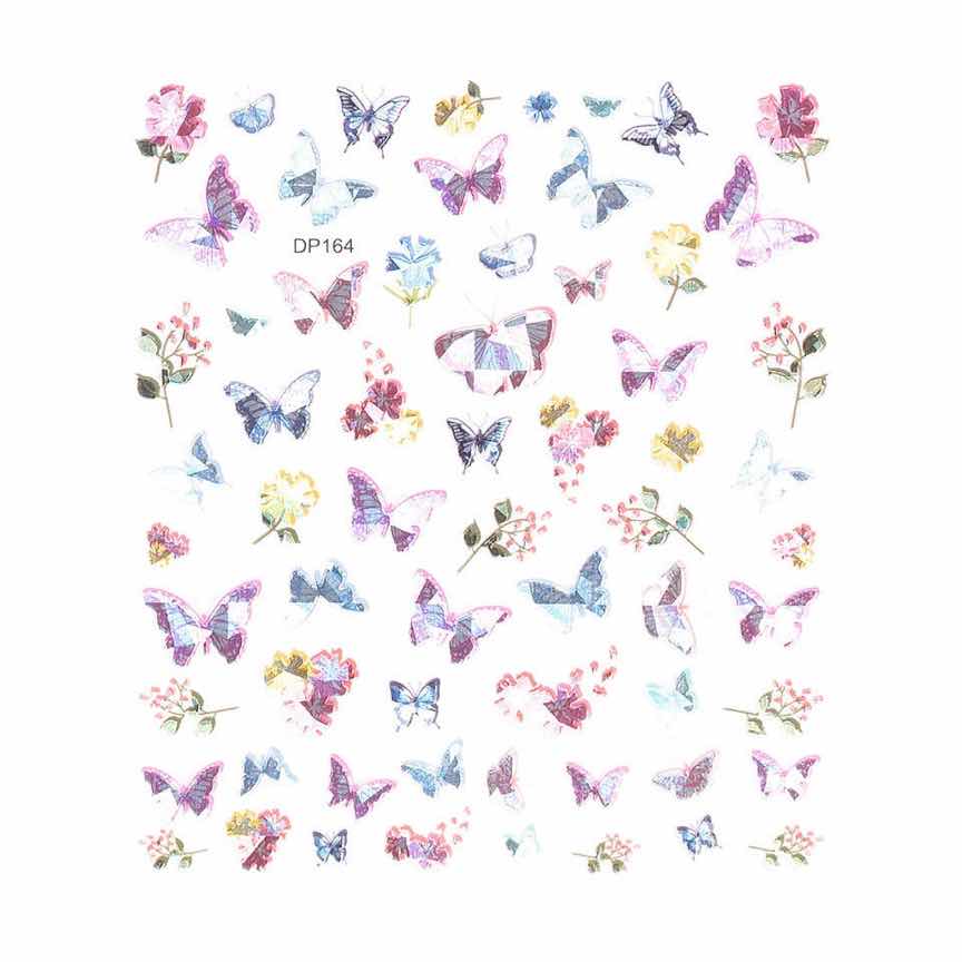 Abtibild Unghii SensoPRO Milano, Butterfly Attitude DP164 Abtibild Unghii SensoPRO Milano, Butterfly Attitude DP164