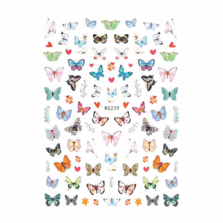 Abtibild Unghii SensoPRO Milano, Butterfly Euphoria WG239 Abtibild Unghii SensoPRO Milano, Butterfly Euphoria WG239